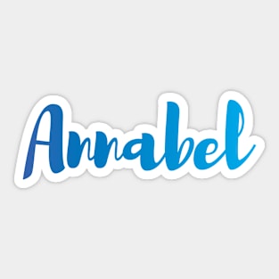 Annabel Sticker